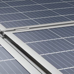 Clamp di fissaggio moduli fotovoltaici in vetro