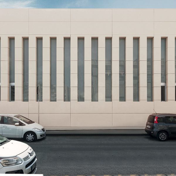 Torino - Fondazione Sandretto Re Baudengo - parete nord finestre lunghe